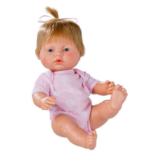 Berjuan Poupee Bebe Nouveau Ne Blonde 38 Cm Fille Cdiscount Jeux Jouets