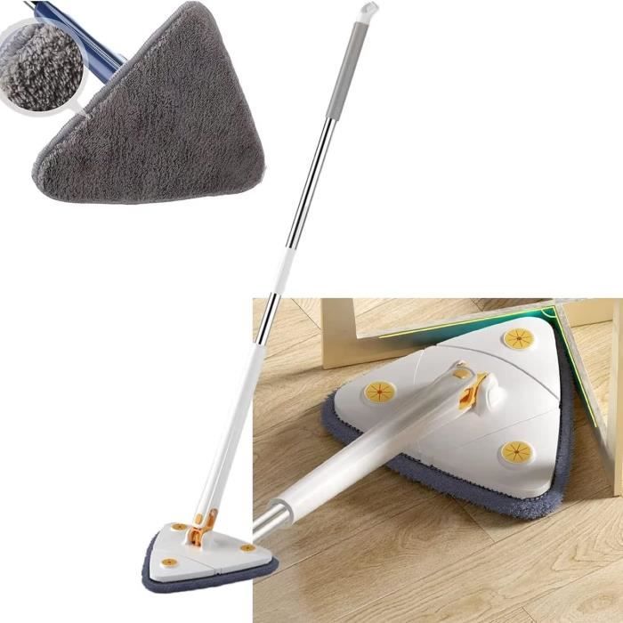 Vadrouille De Nettoyage Réglable Rotative à 360°, Serpillère De