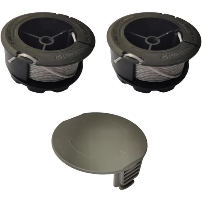 4 Capuchons De Bobine Pour Tondeuse - Compatibles Black & Decker Et Autres Marques