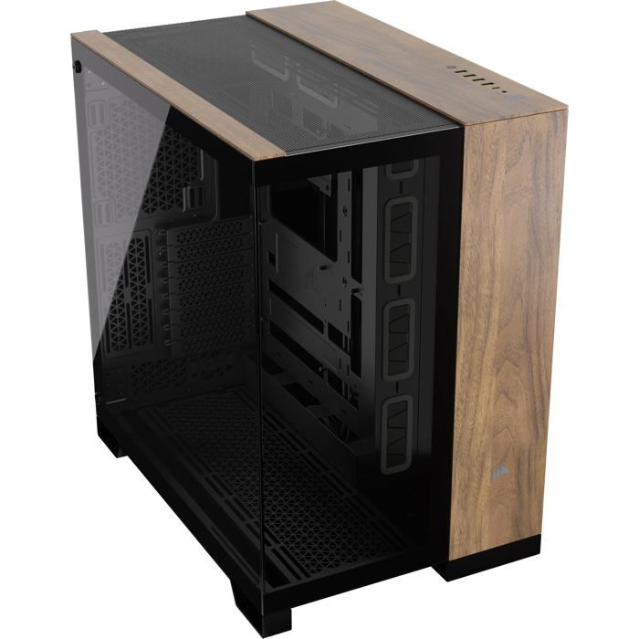 Boitier Moyen Tour E-ATX 6500X - CORSAIR - Panneaux vitrés - Noir/Marron