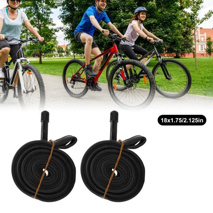 Chambres à Air Vélo 20 Pouces - Lot De 2 - Valve Schrader