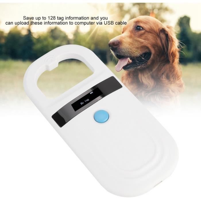 Comparer les prix de Scanneur d'identification d'animal familier de scanner d'identification de puce animale de scanner rechargeable de puce-TIP