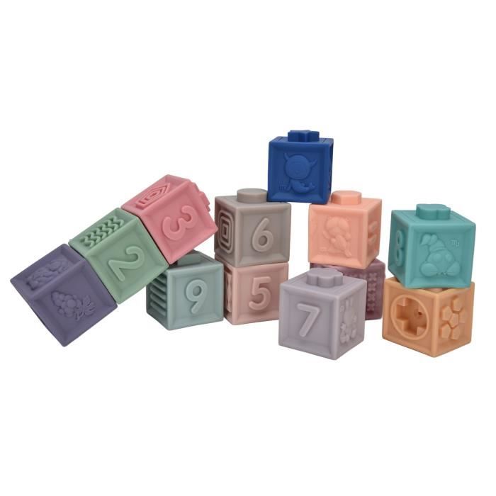 Cube d'activité en bois - Jeu d'éveil sensoriel | PETIT JOUR Cube d'activité en bois - Jeu d'éveil sensoriel | PETIT JOUR