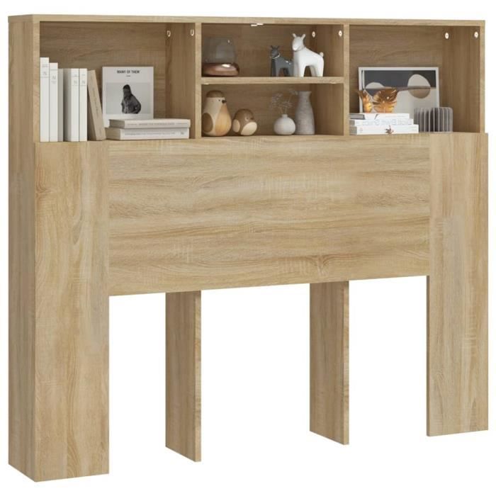 Table Basse Modulable En Mélamine Coloris Chêne - Hauteur 45 X Longueur