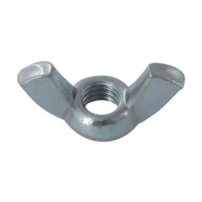 Écrou à ailettes, pas américain 3/8" × 16