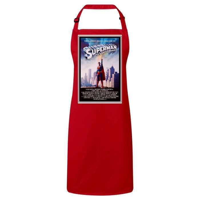 Idée Cadeau Crémaillère Tabliers Cuisine Drôles YNR | Superman Et Wonder Woman - 2 Pièces | Imperméables Et Cadeau Parfait Tablier De Cuisine Drole