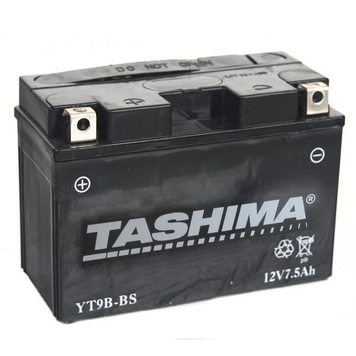 Batterie plomb étanche TASHIMA YTB9BBS 12 Volts 8A AGM Greenstar