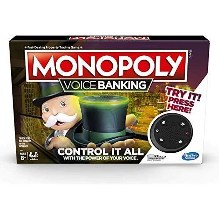 Monopoly Voice Banking Jeu de Société Électronique Famille 8 Ans et Plus N-A