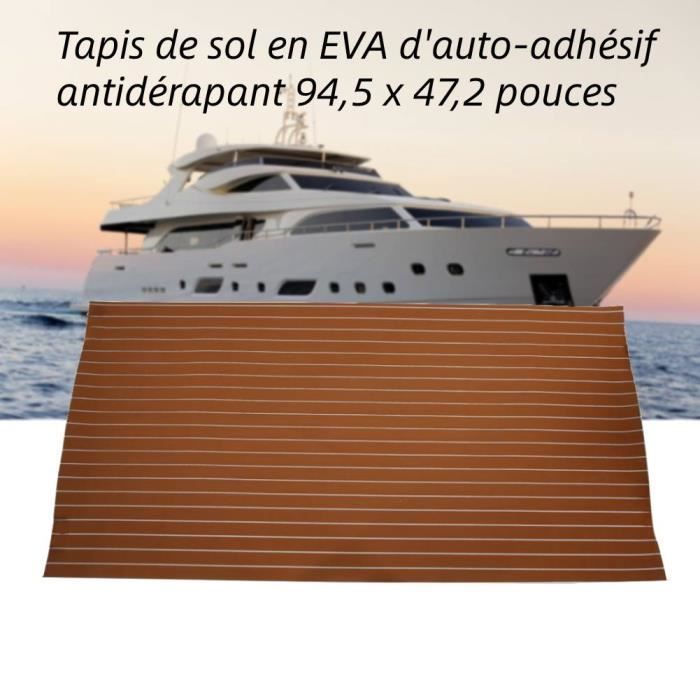 Tapis de sol pour bateau 2400 x 1200 mm mousse EVA de haute qualité