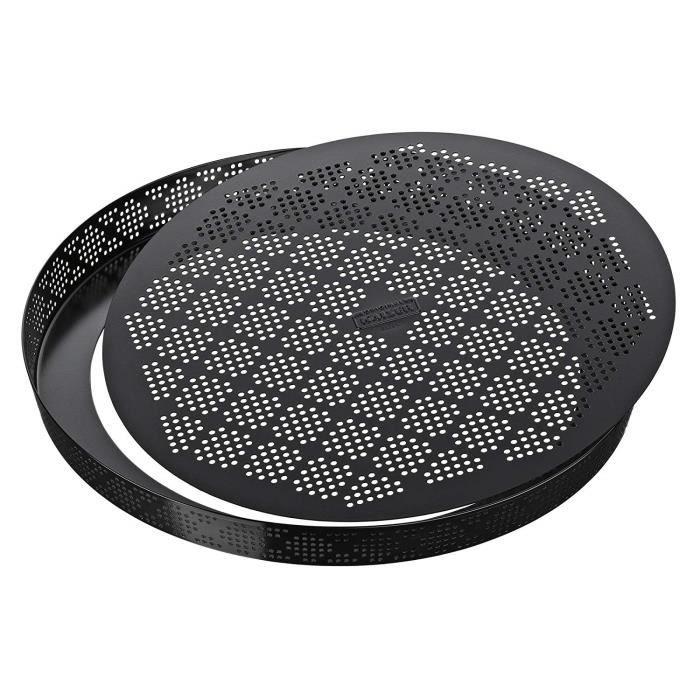 Moule à Manqué Kaiser Bake Take 26 Cm - Fond Plat Et Couvercle - Anti-adhésif Noir - Fabriqué En Allemagne - 5