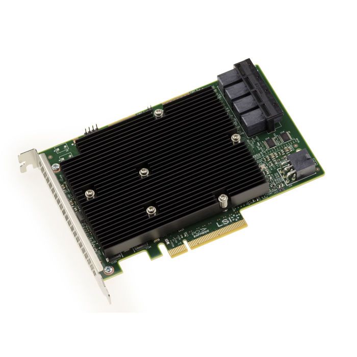 Kalea-informatique Carte contrôleur LSI OEM 9300-16i PCIe 3.0 SAS Plus SATA - 12GB - 16 Ports INTERNES - SAS9300-16i 03-25600-01B