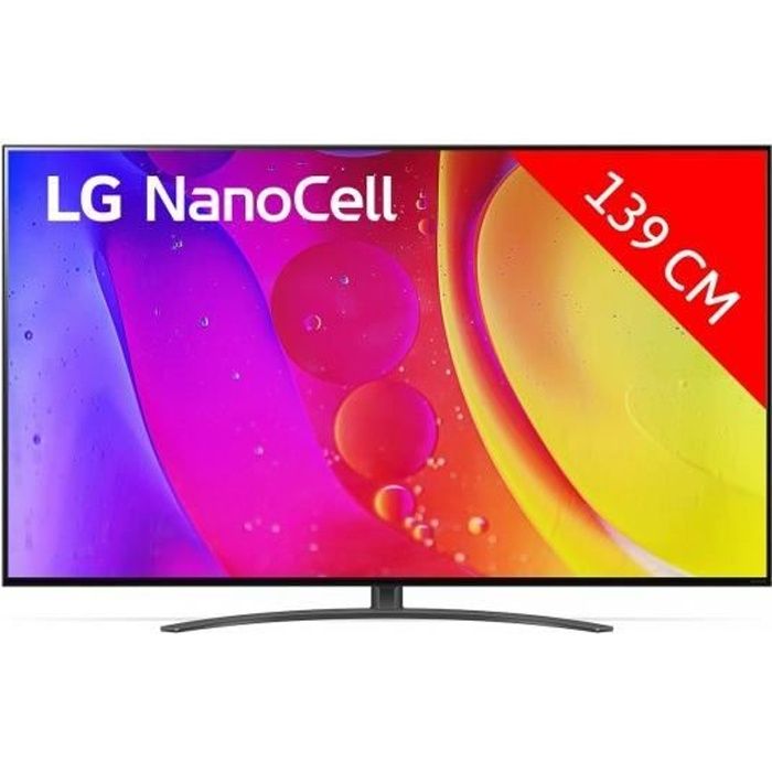 LG TV LED 4K 139 cm 55NANO826QA