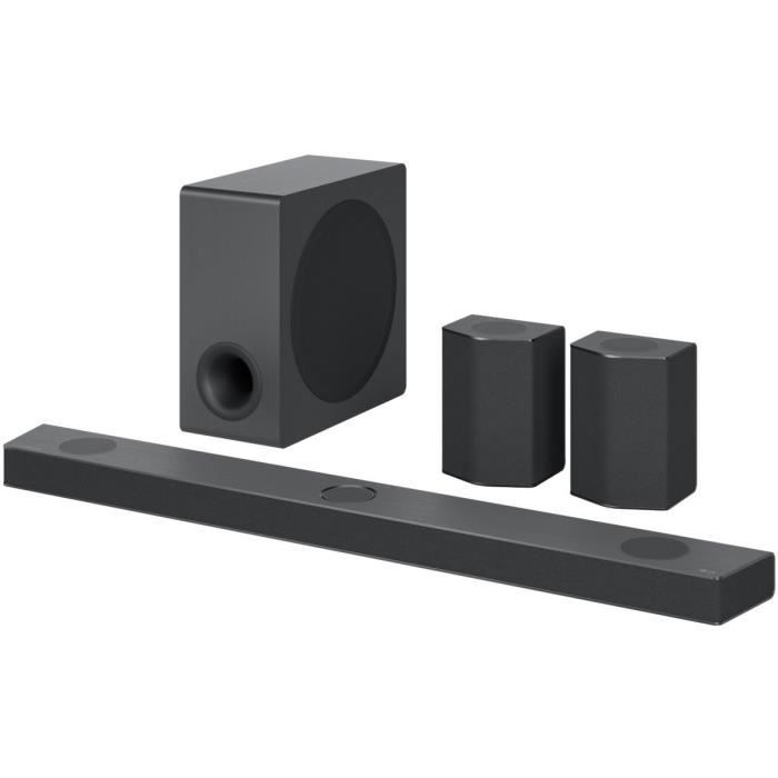 Barre de son LG S95QR - Amplificateur 810W - Bluetooth - Dolby Atmos - Surround puissant - Noir