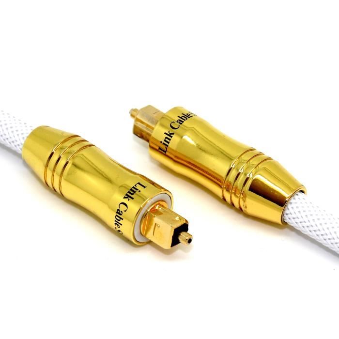 Achetez 20m Super Long Toslink Digital Optical Audio Cable SPDIF
