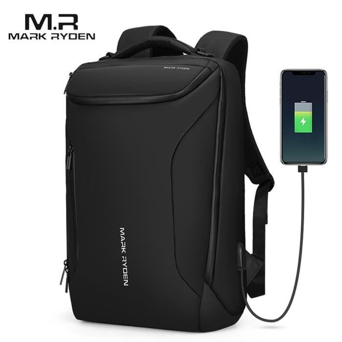 MARK RYDEN 33L sac à dos multifonctionnel Antivoleur pour hommes, grande capacité,étanche, USB