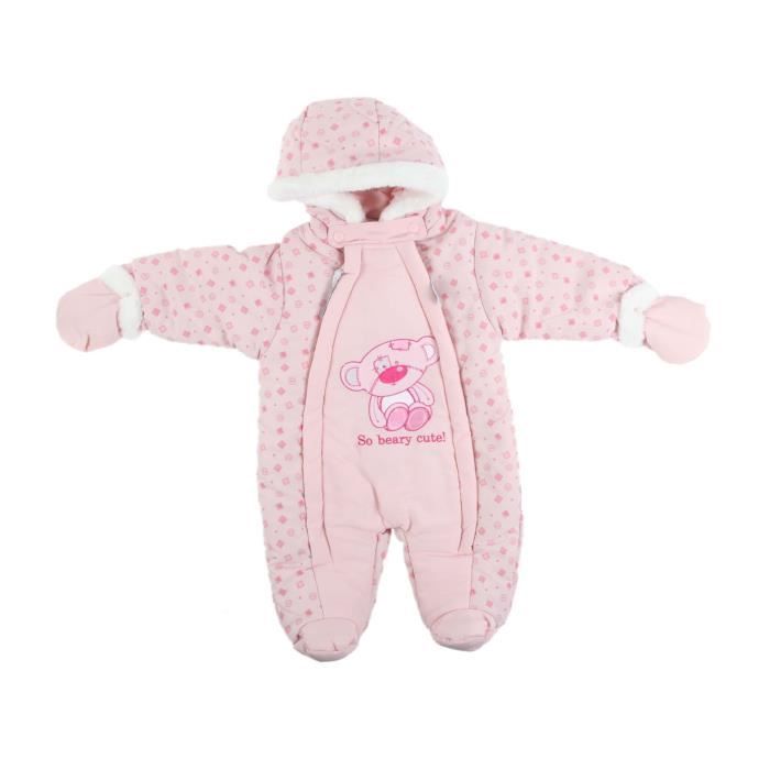 Combinaison Nounours Bebe Fille Rose Rose Cdiscount Pret A Porter Combinaison Nounours Bebe Fille Rose Rose Cdiscount Pret A Porter