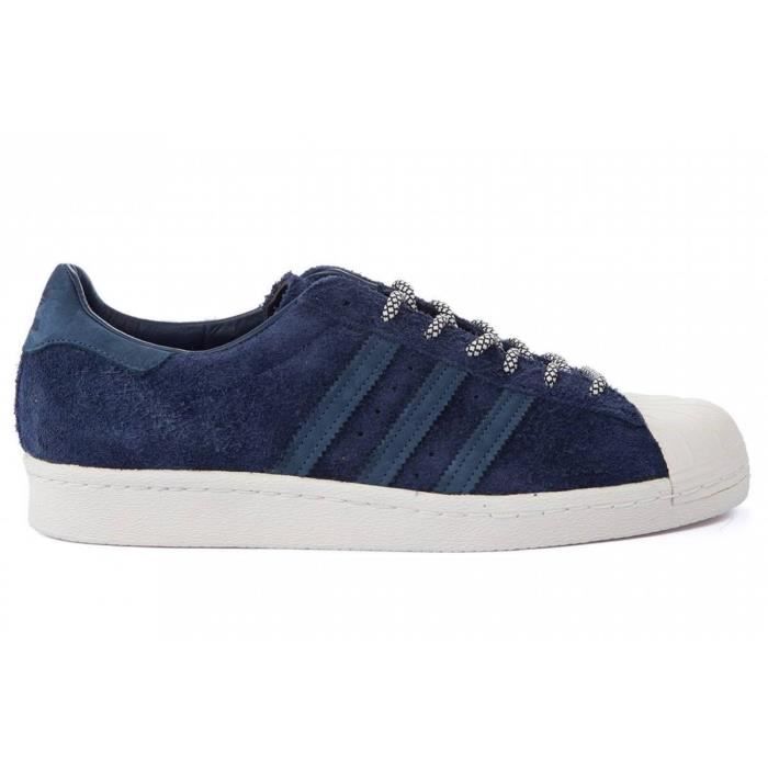 adidas superstar 80s homme bleu