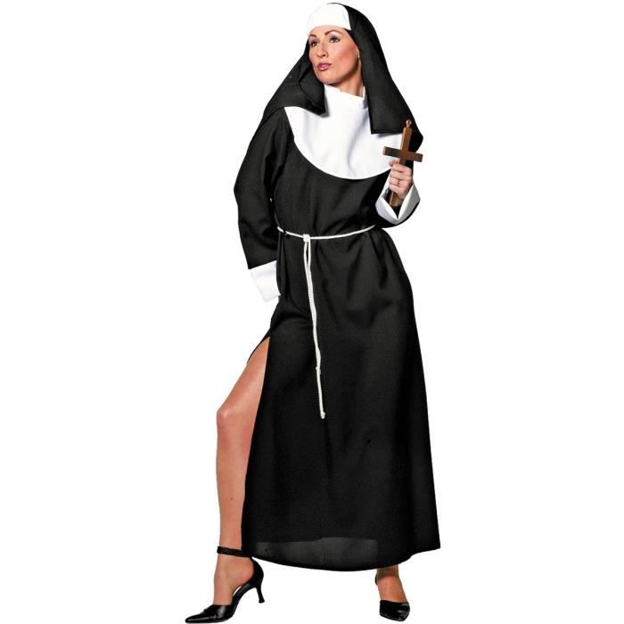 Déguisement bonne soeur sexy : Déguisement religieuse sexy - Fête déguisée Déguisement bonne soeur sexy : Déguisement religieuse sexy - Fête déguisée