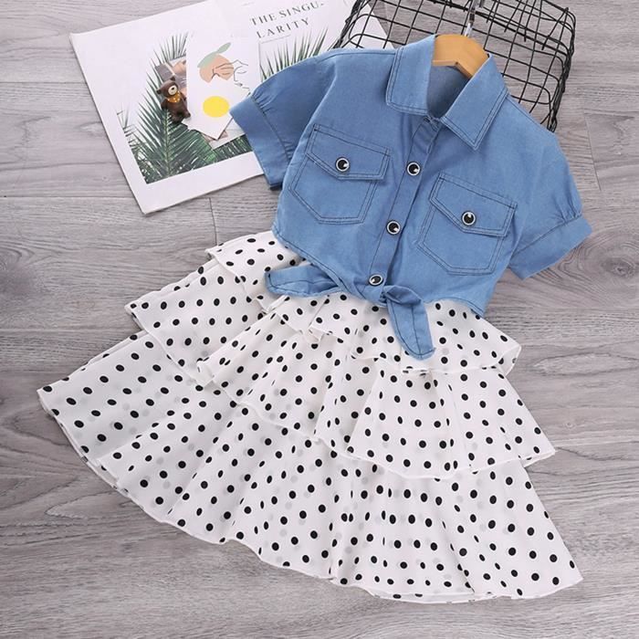 Tout Petits Enfants Bebe Fille Veste En Jean A Pois Slip Robe Superposee Ensemble Tenues Blanc Blanc Cdiscount Pret A Porter Tout Petits Enfants Bebe Fille Veste En Jean A Pois Slip Robe Superposee Ensemble Tenues Blanc Blanc Cdiscount Pret A Porter