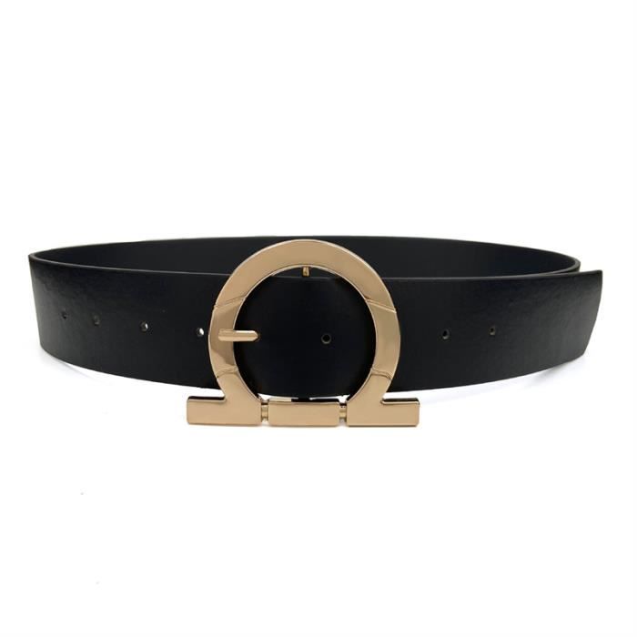 Ceinture Homme Crâne Boucle Alliage - Cuir PU 130cm Style Rock Halloween - 8
