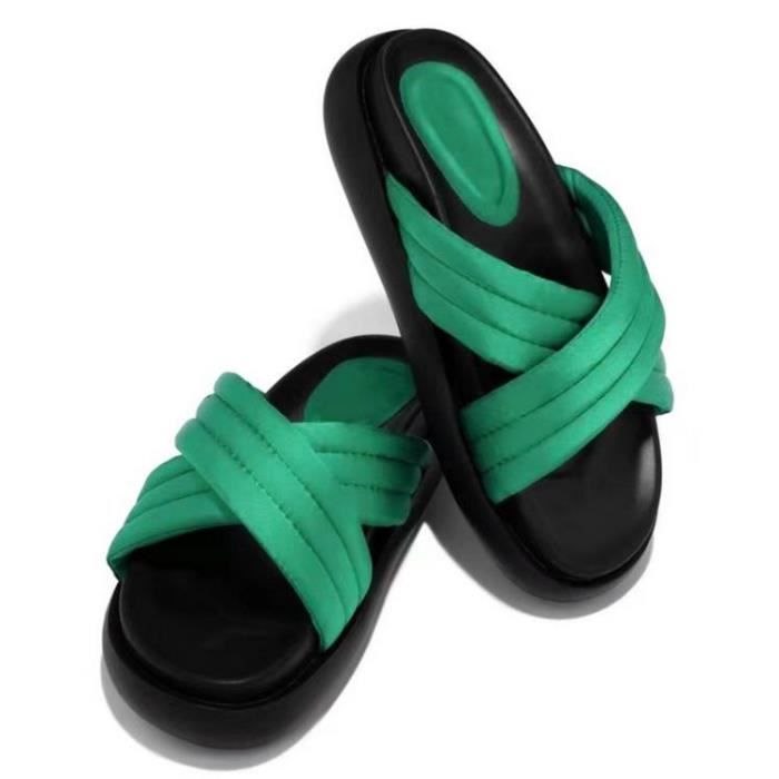 tongs plage femme