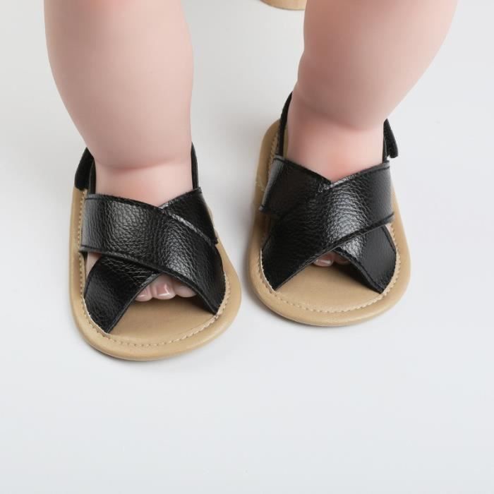 Sandales Bébé Cuir Souple MK Matt Keely - Premiers Pas