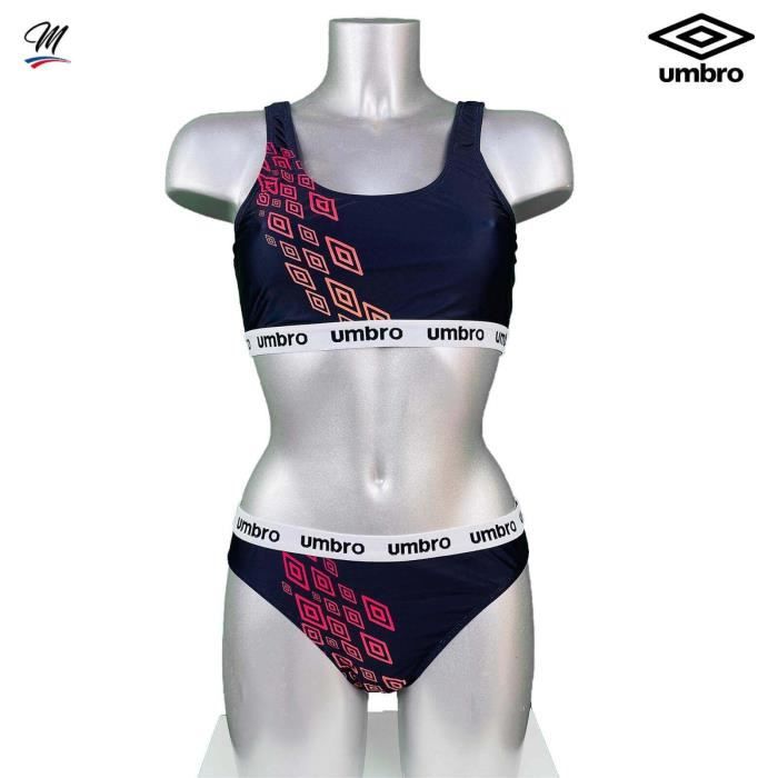 Maillot de Bain Bikini Brassière Sport 'Umbro Logo' - UMR/2/DEG2/NR/02