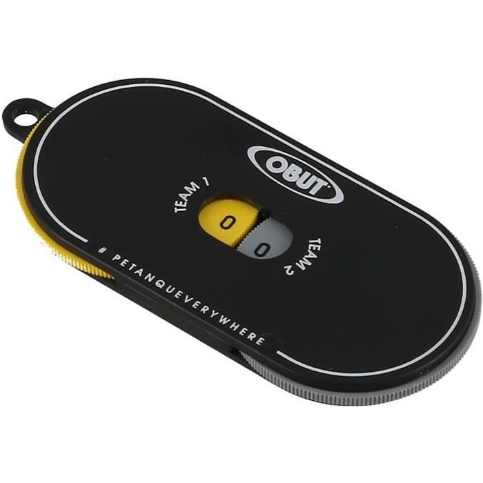 Accessoire pétanque Marqueur de score - Obut UNI Noir