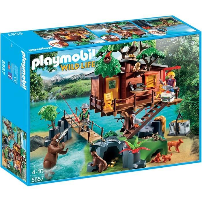 PLAYMOBIL Wild Life - Cabane des aventuriers dans les arbres