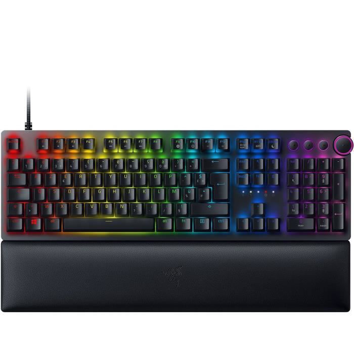 RAZER –  Clavier gaming  HUNTSMAN V2 PURPLE SWITCH