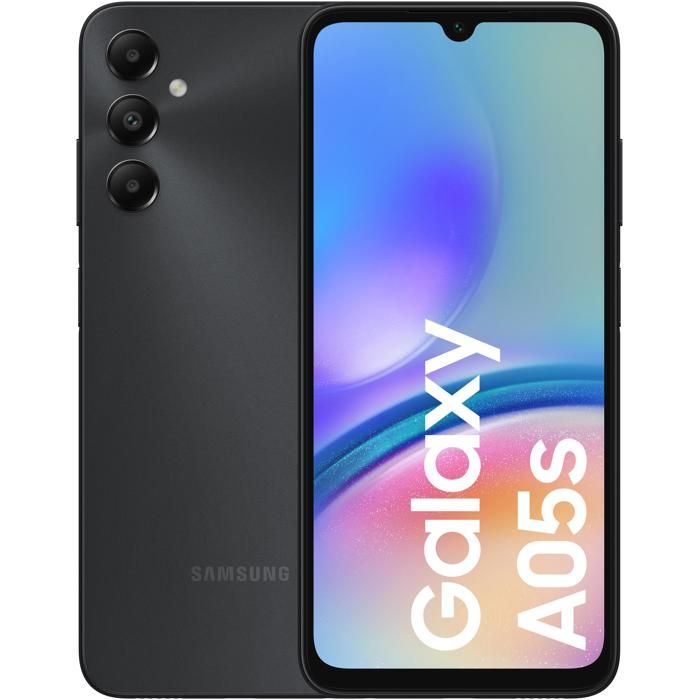 Samsung Galaxy A05s - Smartphone 4G - double SIM - RAM 4 Go / Mémoire interne 128 Go - slot microSD - Écran LCD - 67 - 2400 x
