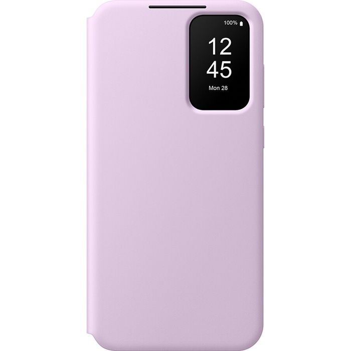 Samsung Etui téléphone - Galaxy A35 5G - Lavande - Semi-rigide - Rabat Violet - vue 4