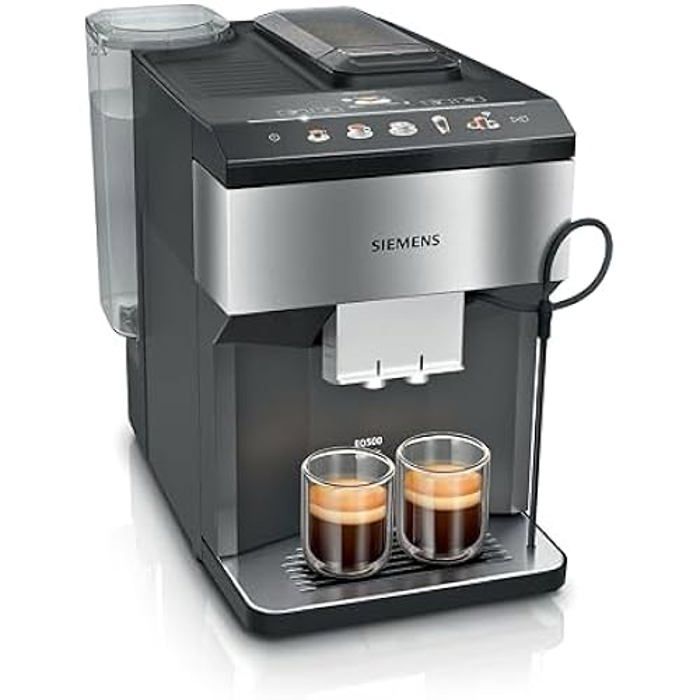 Machine à café automatique SIEMENS EQ500 classic TP516DX3 15 bar Home Connect Mousseur à lait - vue 1