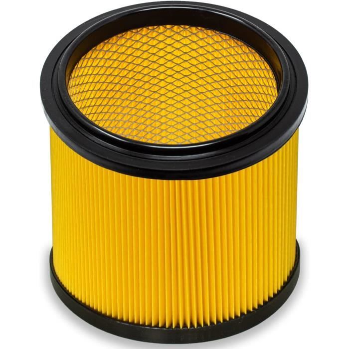 Filtres De Rechange Pour Aspirateur à Cendres Parkside PAS 500 - Lot De 2 Filtres Plissés Avec Grille Intérieure