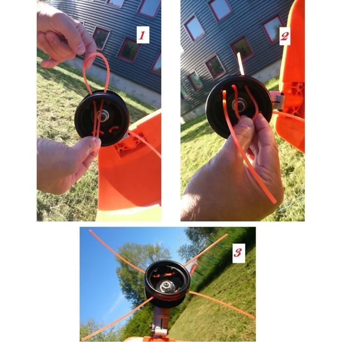 Jardiaffaires 2 Spulen Für Rasentrimmer – 1,4 Mm, Passend Für Ryobi, JARDIPRO, TESCO Modelle