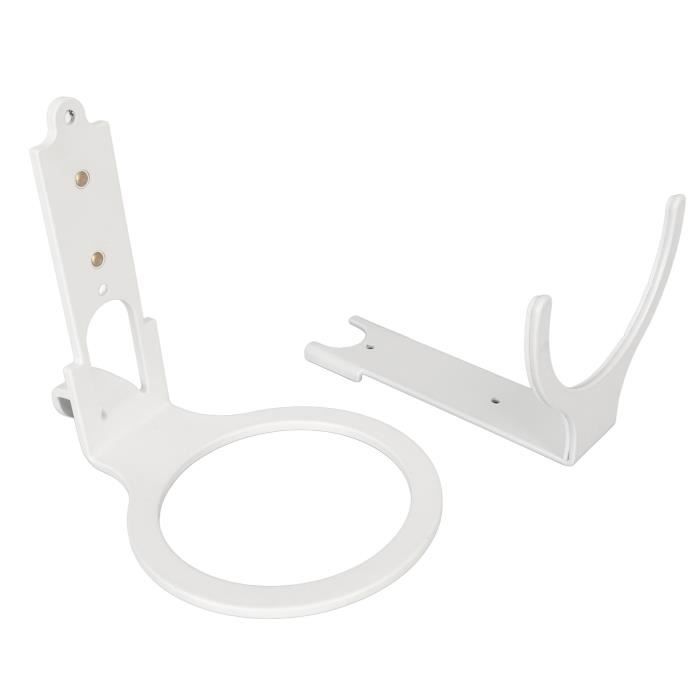 Support Mural Blanc Pour HomePod Mini – Fixation Murale Stable Avec Gestion Câbles Intégrée