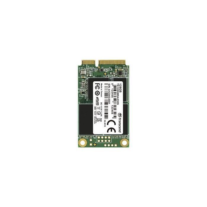 Disque SSD interne TRANSCEND mSATA 230S 64GB – SATA III – 550 Mo/s – 6 Gbit/s