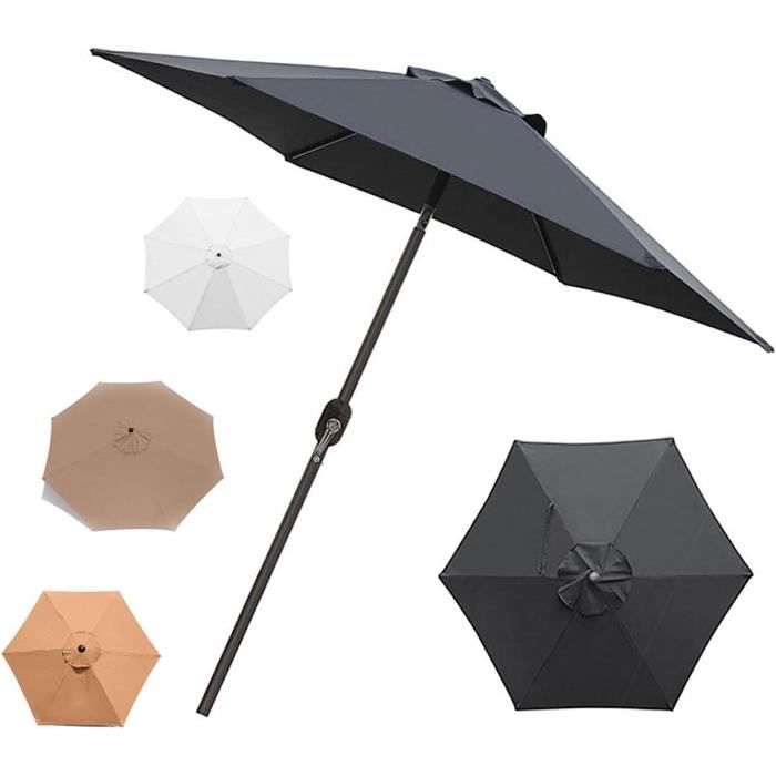 QSPNVFB 300cm Rond Auvent Pour Parasol De Jardin Déporté 8