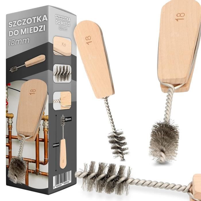 Brosse Nettoyage En Acier Inoxydable Pour Poêles, Grills, Plaques - Nettoyeur Grille Métallique Cuisine - 4