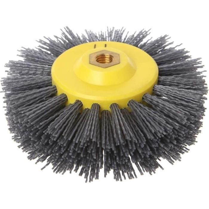 LeDivil-Set De 100 Brosses Métalliques 3 Pouces : Enlève Rouille, Peinture, Corrosion - Pour