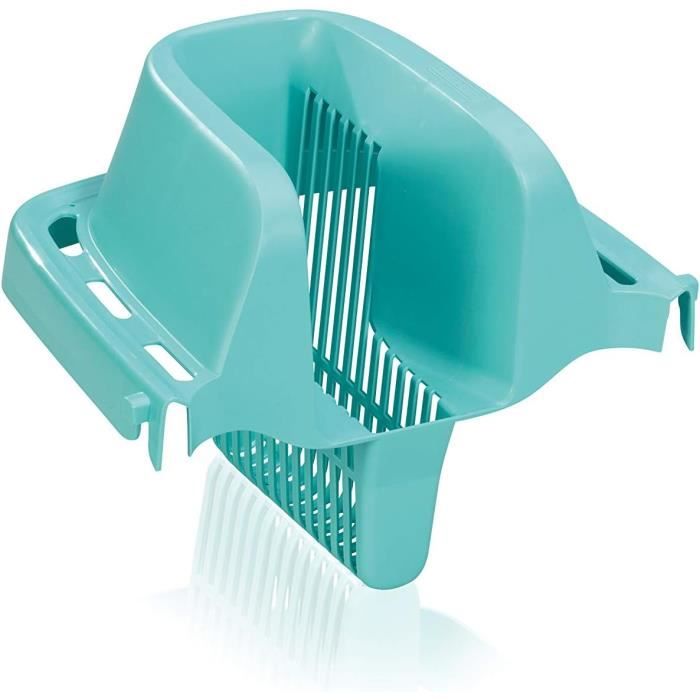 Panier D'essorage Leifheit Combi Press 52003 - Ajout Pour Seau - Bleu-vert - Neuf