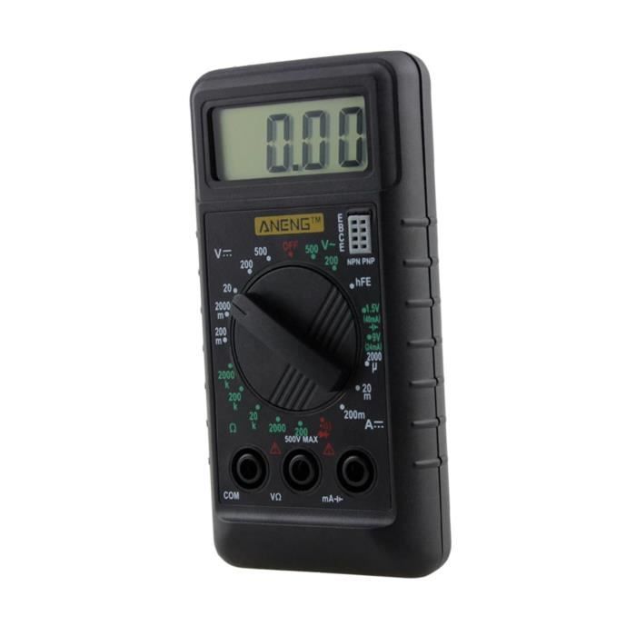 Outil De Test Numérique Testeur De Testeurs De Testeur Pile Équipement De Compteur Multimètre