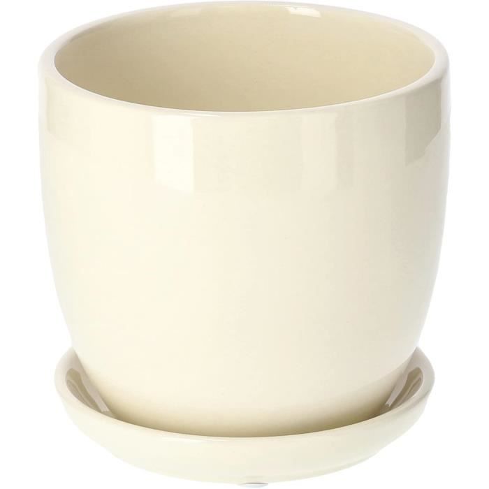 KOTARBAU® Pot de fleurs en céramique émaillé or forme [483