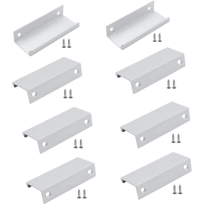 GZcaiyun 10 PCS Poignée Meuble Cuisine, 120 Mm Poignée Invisible