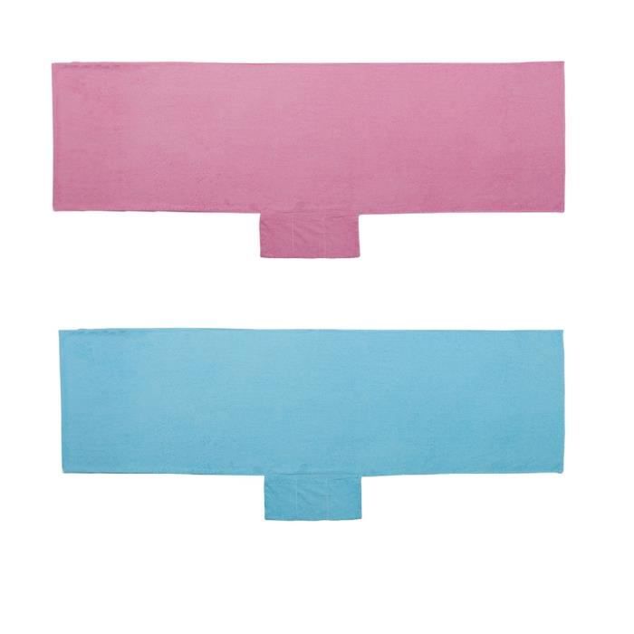Serviette De Plage LEBENGOOD 90x165 Cm - 100% Coton égyptien, Velours Et éponge - Absorbante Et Douce - Bleu Kalpal