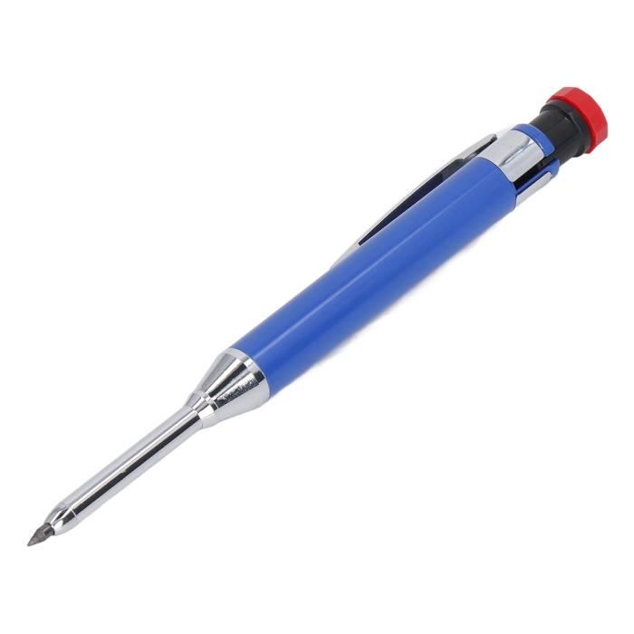 Lot De 2 Crayons De Charpentier Massif à Long Nez – Pour Trou Profond, Travail Du Bois