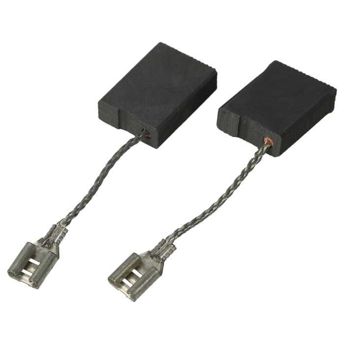 2 Balais De Charbon 7x11x16.5 Mm Pour Hitachi WR22SA - Compatible Référence 999-043 - Marque Vhbw - 2