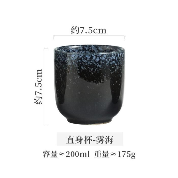 Tasse Céramique IMIKEYA Pour Café, Thé Et Lait - Mug Artisanal Décoratif Élégant 11.5x7.8x7.5cm - Idéal Maison Et Bureau