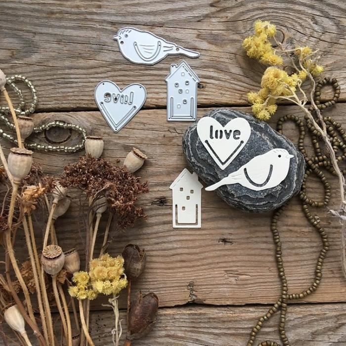 AS05179-CARTE D'INVITATION.Matrices De Découpe En Métal Pour