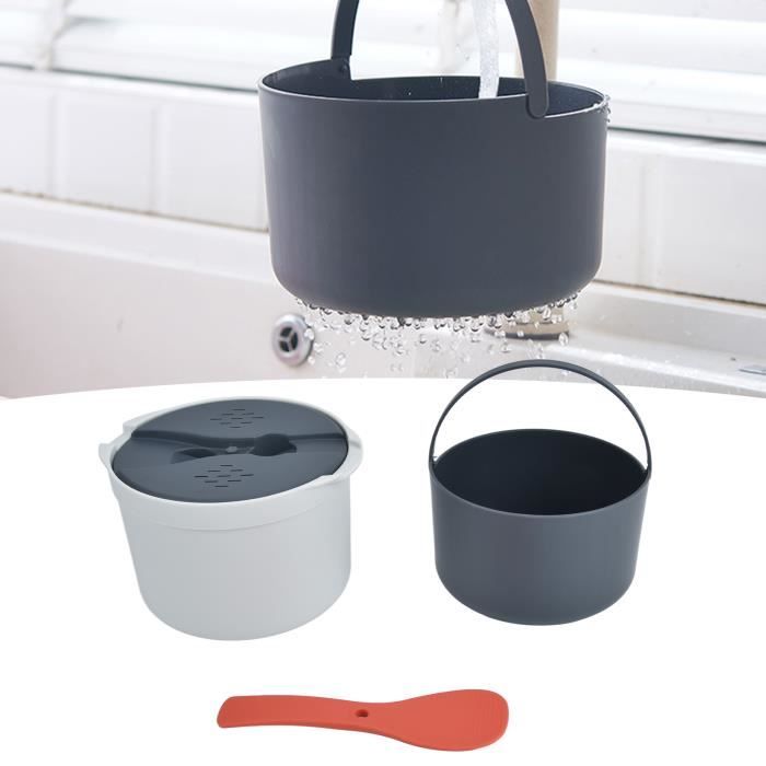 Cuiseur à Riz Portable Pour Micro-ondes - Multifonction (légumes, Pâtes, Soupe), Lavable Au Lave-vaisselle - 2